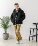 【Blue Standard/ブルースタンダード】コーデュロイ 軽量ファイバーダウンジャケット エコダウン