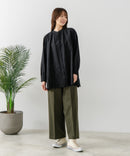 【FORT POINT/フォートポイント】スカラップ 刺繍 ブラウス