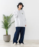 【BEN DAVIS/ベンデイビス 裏毛ワンポイント クルーネック スウェットシャツ】