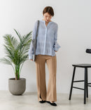 【C-FORT POINT/フォートポイント】マジョリカプリーツブラウス ❘ジーンズメイト公式オンラインショップ