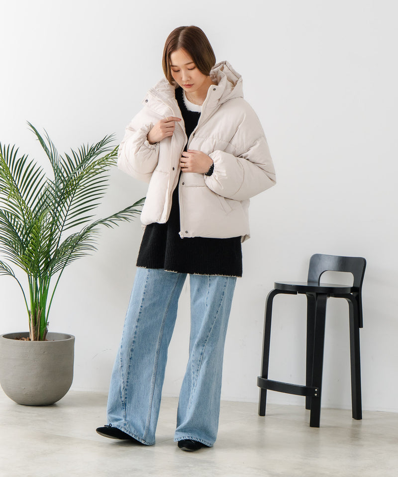 【C-FORT POINT/フォートポイント】スタンドフード中綿ジャケット