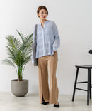 【C-FORT POINT/フォートポイント】マジョリカプリーツブラウス ❘ジーンズメイト公式オンラインショップ