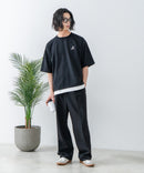 【KANGOL/カンゴール】 バックプリント フェイクレイヤード ビッグT