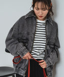 【C-FORT POINT/フォートポイント】デニムフライトジャケット ❘ジーンズメイト公式オンラインショップ