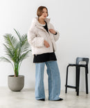 【C-FORT POINT/フォートポイント】スタンドフード中綿ジャケット