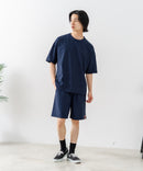【PRIMAL POINT】【ひんやりとした生地 ストレッチ性も◎】高機能 半袖セットアップ ルームウェア ワンマイルウェア リラックス ユニセックス