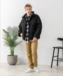 【Blue Standard/ブルースタンダード】コーデュロイ 軽量ファイバーダウンジャケット エコダウン