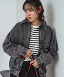 【C-FORT POINT/フォートポイント】デニムフライトジャケット ❘ジーンズメイト公式オンラインショップ