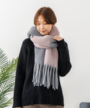 【C-FORTPOINT/フォートポイント】フリンジ使いマフラー