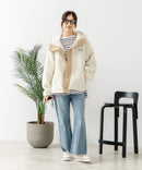 【CONVERSE/コンバース】ボア 切り替え フードジャケット