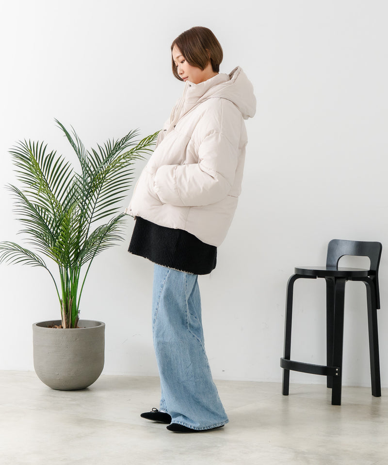 【C-FORT POINT/フォートポイント】スタンドフード中綿ジャケット