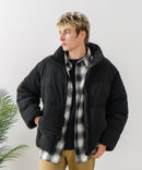 【Blue Standard/ブルースタンダード】コーデュロイ 軽量ファイバーダウンジャケット エコダウン