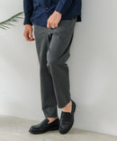 【BLUE STANDARD/ブルースタンダード】ストレッチニット ツイルイージーパンツ ウールタッチ