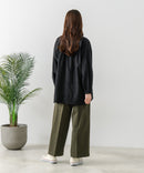 【FORT POINT/フォートポイント】スカラップ 刺繍 ブラウス