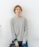 【C-FORTPOINT/フォートポイント】【抜群の伸縮性を誇るフライス素材を使用】ストレッチフライスクルーネックロンT カットソー 柔らかい レイヤード シンプル オンオフ