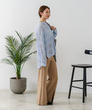 【C-FORT POINT/フォートポイント】マジョリカプリーツブラウス ❘ジーンズメイト公式オンラインショップ