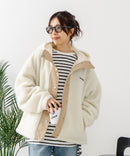 【CONVERSE/コンバース】ボア 切り替え フードジャケット