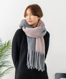 【C-FORTPOINT/フォートポイント】フリンジ使いマフラー