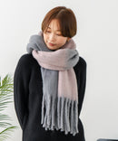 【C-FORTPOINT/フォートポイント】フリンジ使いマフラー