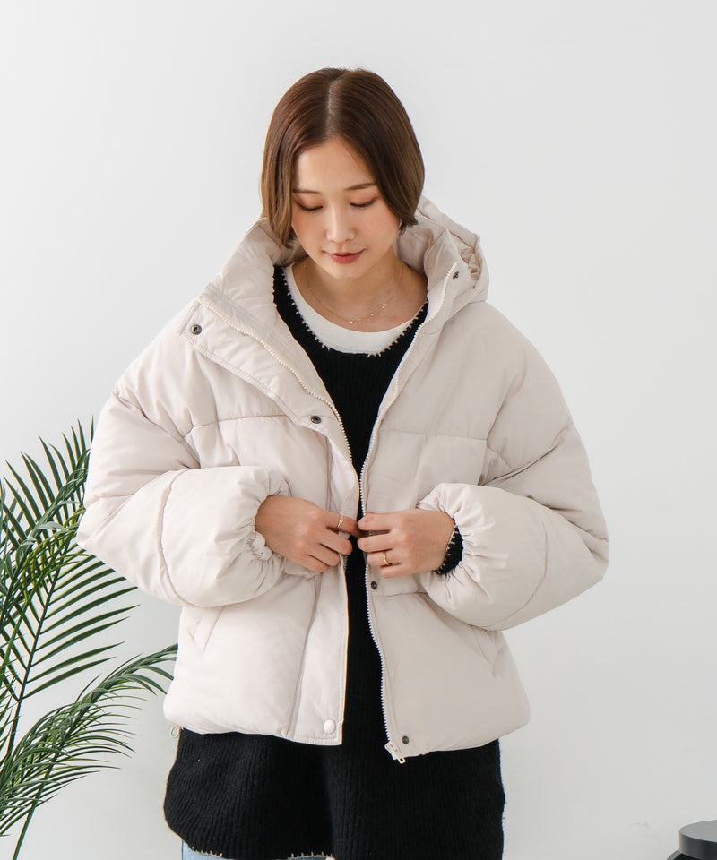 【C-FORT POINT/フォートポイント】スタンドフード中綿ジャケット