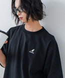 【KANGOL/カンゴール】 バックプリント フェイクレイヤード ビッグT