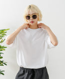 【SAVIER/サビアー】×【ZERO STAIN/ゼロステイン】コラボ Vガセット クルーネック Tシャツ