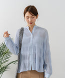 【C-FORT POINT/フォートポイント】マジョリカプリーツブラウス ❘ジーンズメイト公式オンラインショップ