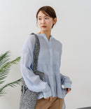 【C-FORT POINT/フォートポイント】マジョリカプリーツブラウス ❘ジーンズメイト公式オンラインショップ