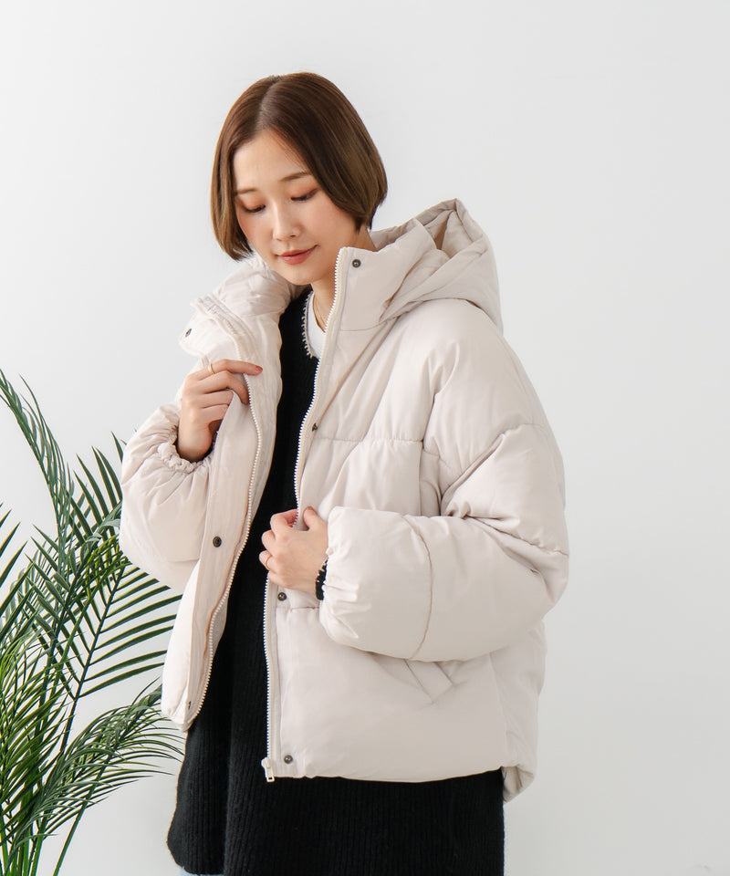 【C-FORT POINT/フォートポイント】スタンドフード中綿ジャケット