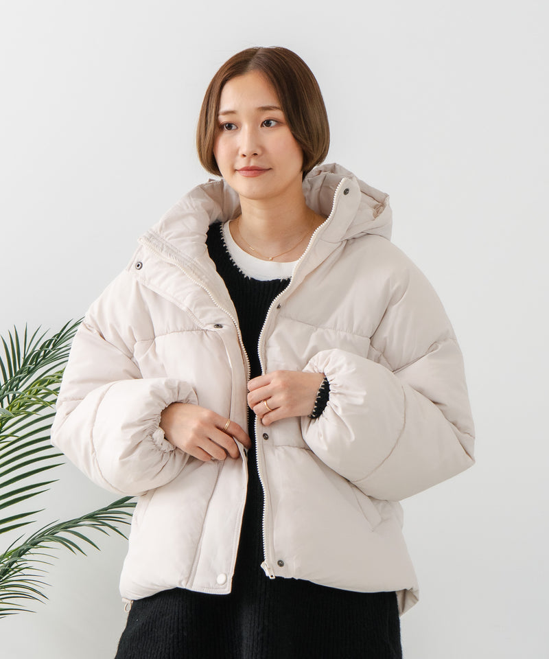 【C-FORT POINT/フォートポイント】スタンドフード中綿ジャケット