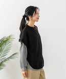 【C-FORT POINT/フォートポイント】ニットベスト＋ブラウスアンサンブル2