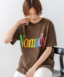 【C-FORT POINT/フォートポイント】カラフルロゴプリント ワイドシルエットTシャツ 韓国ファッション 部屋着 ワンマイル 春夏 ゆったり 綿100% ❘ジーンズメイト公式オンラインショップ
