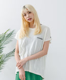 【CONVERSE/コンバース】ラウンドヘム フレンチスリーブ Tシャツ zo