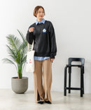 【C-FORT POINT/フォートポイント】オバケスケボー 刺繍トレーナー