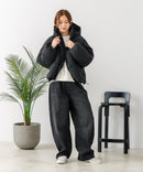 【C-FORT POINT/フォートポイント】スタンドフード中綿ジャケット