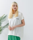 【CONVERSE/コンバース】ラウンドヘム フレンチスリーブ Tシャツ zo