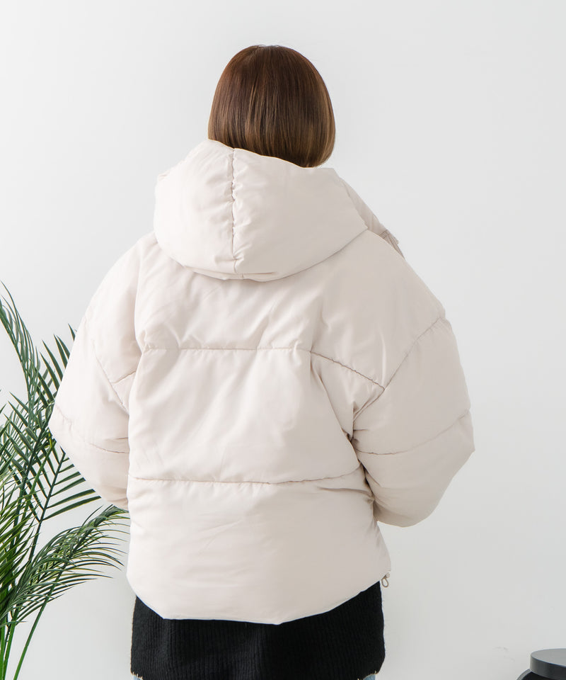 【C-FORT POINT/フォートポイント】スタンドフード中綿ジャケット