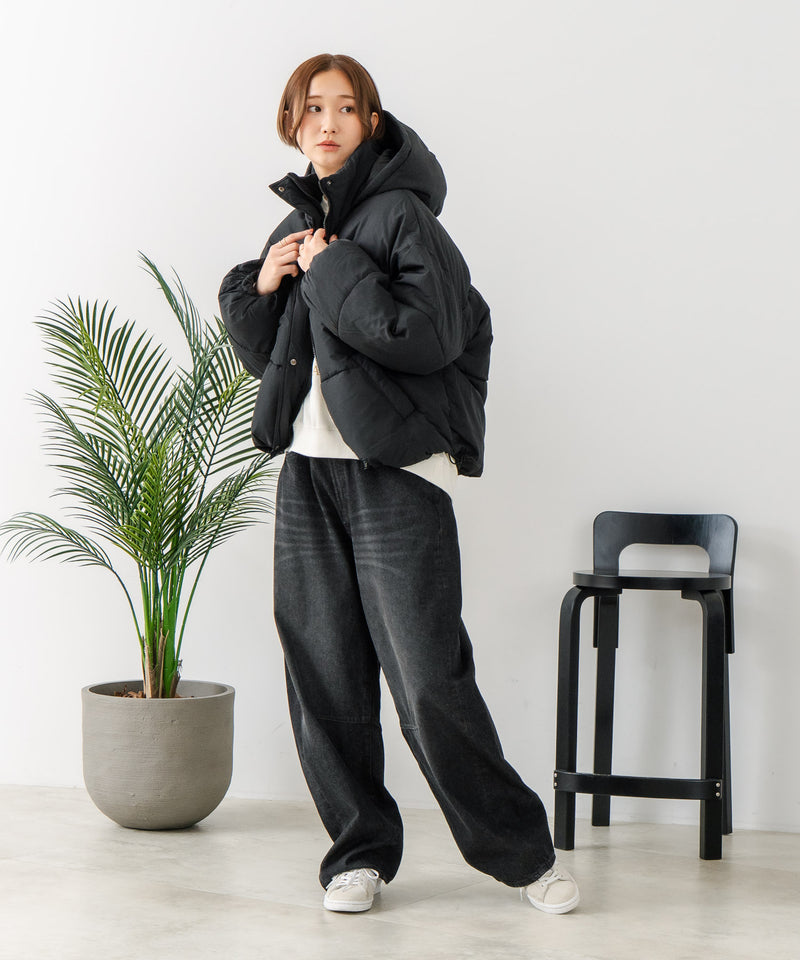 【C-FORT POINT/フォートポイント】スタンドフード中綿ジャケット
