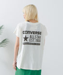 【CONVERSE/コンバース】ラウンドヘム フレンチスリーブ Tシャツ zo