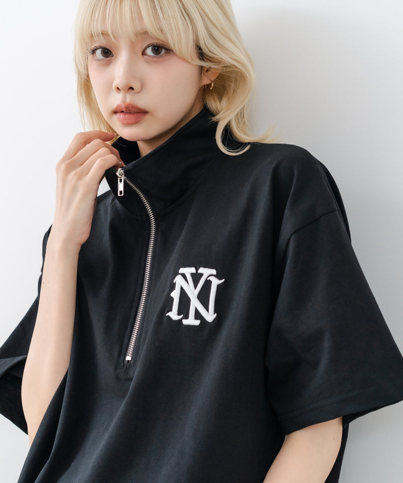 SAVIER/サビアー】×【ZERO STAIN/ゼロステイン】【NYロゴ立体刺繍