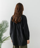 【FORT POINT/フォートポイント】スカラップ 刺繍 ブラウス