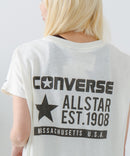 【CONVERSE/コンバース】ラウンドヘム フレンチスリーブ Tシャツ zo