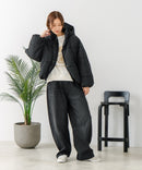 【C-FORT POINT/フォートポイント】スタンドフード中綿ジャケット