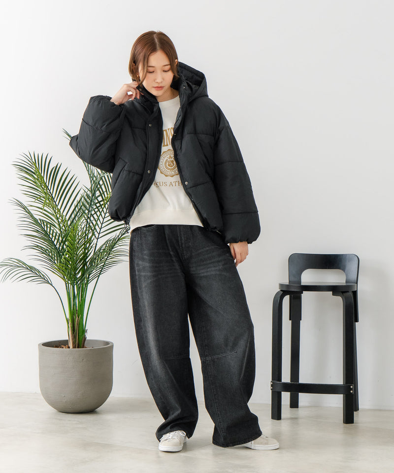 【C-FORT POINT/フォートポイント】スタンドフード中綿ジャケット