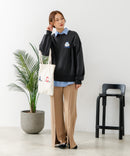 【C-FORT POINT/フォートポイント】オバケスケボー 刺繍トレーナー