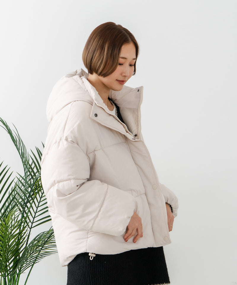 【C-FORT POINT/フォートポイント】スタンドフード中綿ジャケット