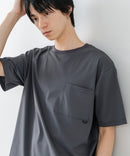 【BLUE STANDARD/ブルースタンダード】【遮熱・接触冷感・吸水速乾の高機能Tシャツ】 ICEストレッチ胸ポケットTシャツ ハイストレッチ 酷暑対策 ビズ ビジカジ ユニセックス