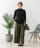 【C-FORT POINT/フォートポイント】リブニットソー エリシャーリング プルオーバー