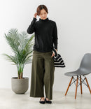 【C-FORT POINT/フォートポイント】リブニットソー エリシャーリング プルオーバー