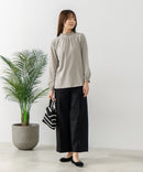 【FORT POINT/フォートポイント】シャーリング ハイネック トップス